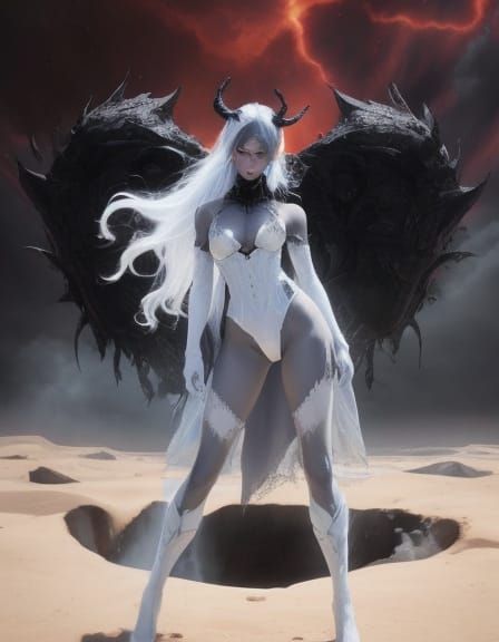 Gothic Horror: Hollow Towa in Dark Fantasy Art