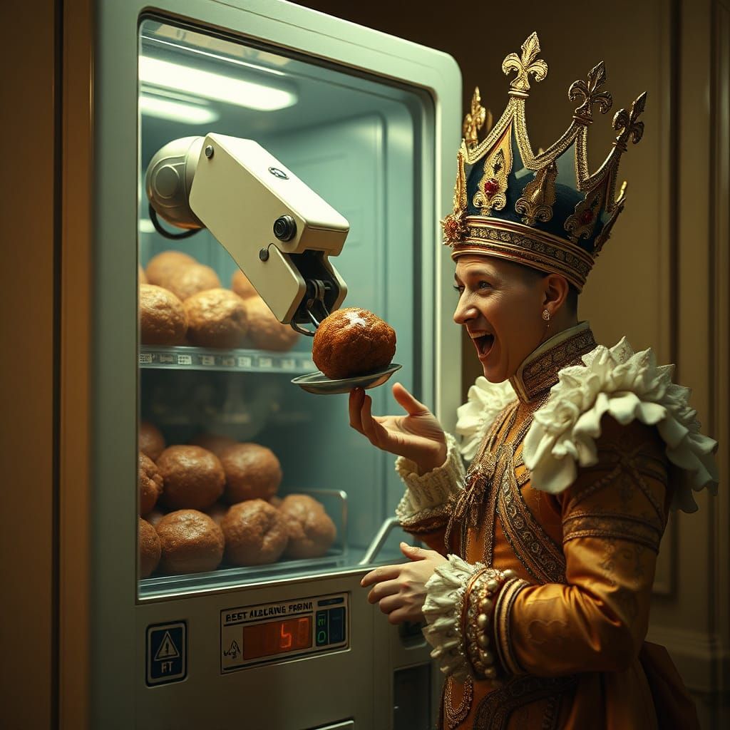 Meatball Vending Machine Marvel