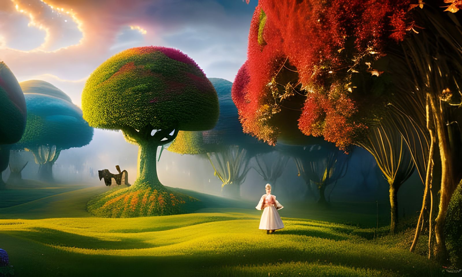 "The Wizard of OZ Munchkin Land"