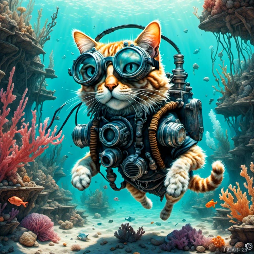 Who said I don't like Water? It's the best way to get the fish!