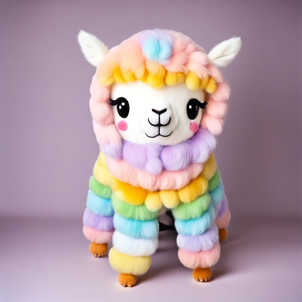 Soft Alpaca Adorable cute ridiculously cute mascot costume c...
