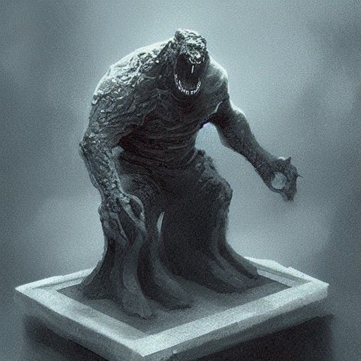 Chess Piece Transforms into a Sinister Monster