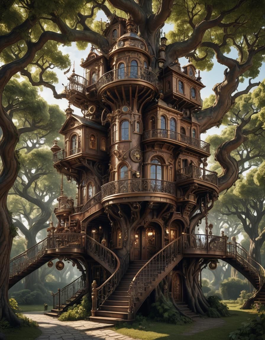 Charles Babbage's Dream Treehouse