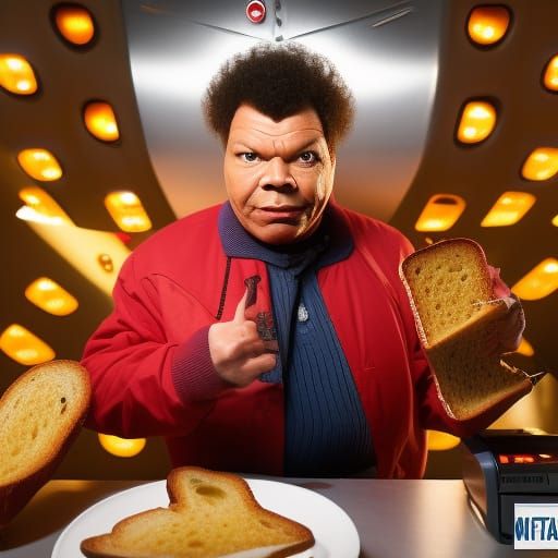Breadwinner.  Game show hosted by Craig Charles designed to give away all the toast he can't eat.