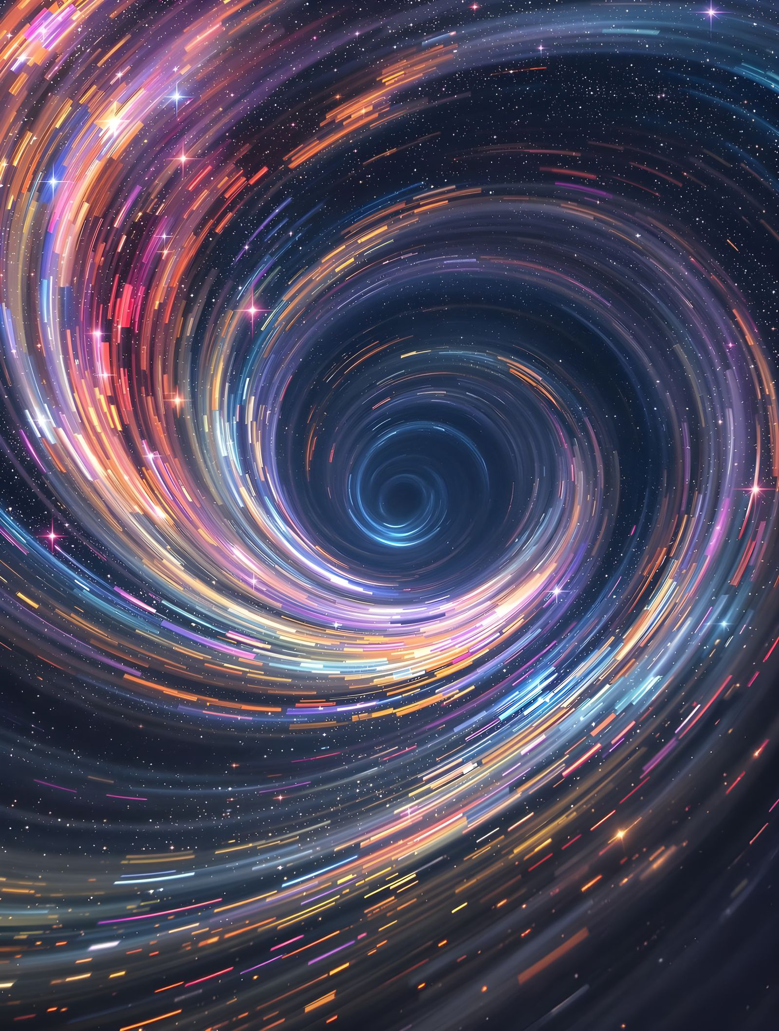 Ethereal Cosmic Wormhole with Distorted Light