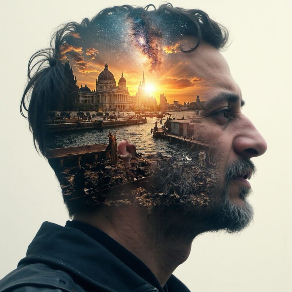 Cosmic Cyborg: A Sci-Fi Kingdom Within a Human Mind