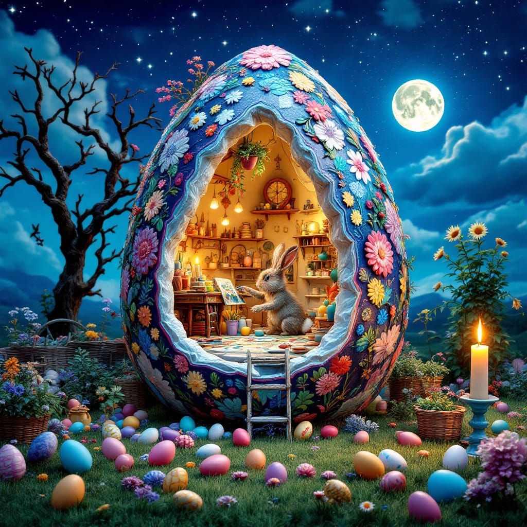 Easter bunny workshop