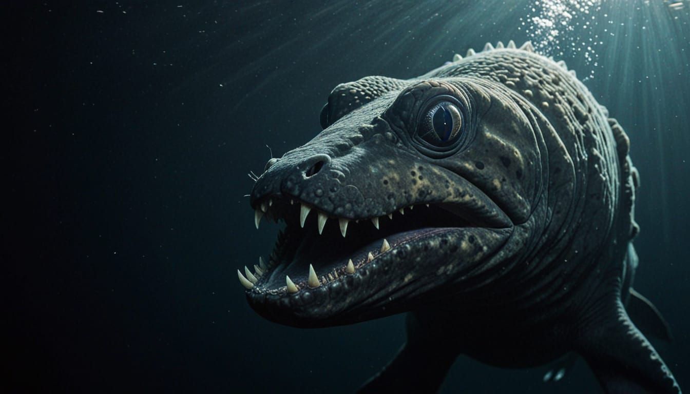 The Bloop: Gargantuan Moray Eel in Lovecraftian Horror