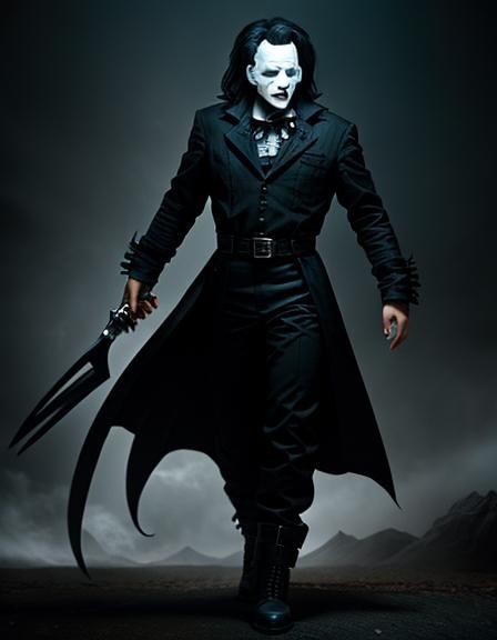 Epic Cinematic Merging of Horror and Gothic Horror Icons in....