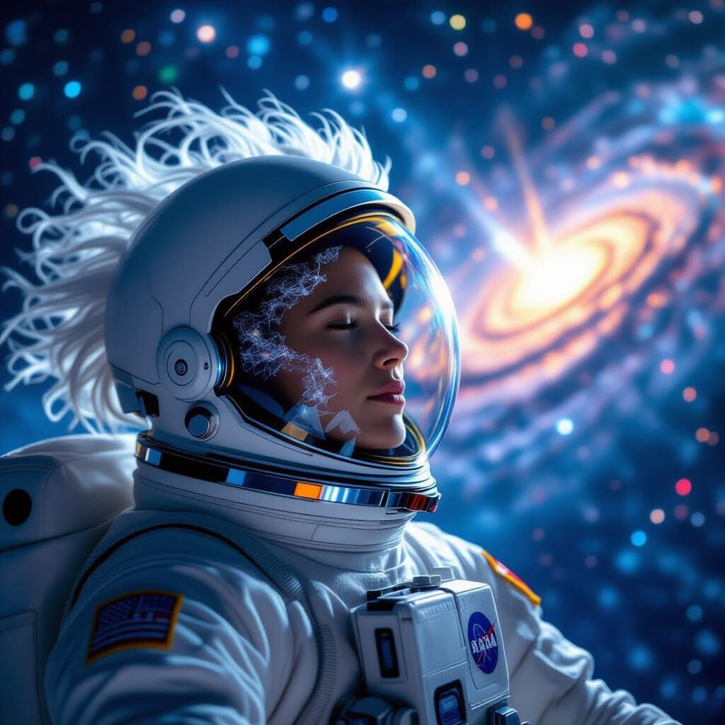 Astronaut Adrift in Cosmic Ocean Film Still