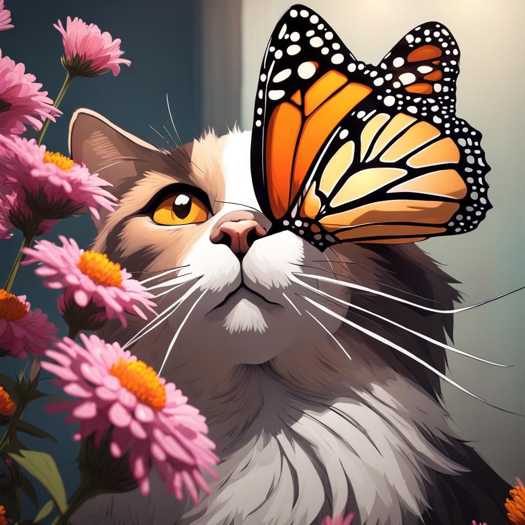 Whimsical Portrait in Hyperdetailed Style