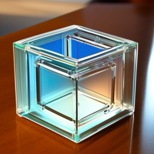 Intricate Glass Cube Universe