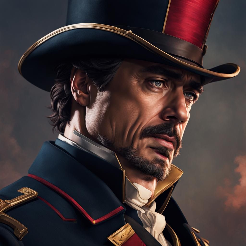 Robert Downey Jr in Epic American Civil War Portrait