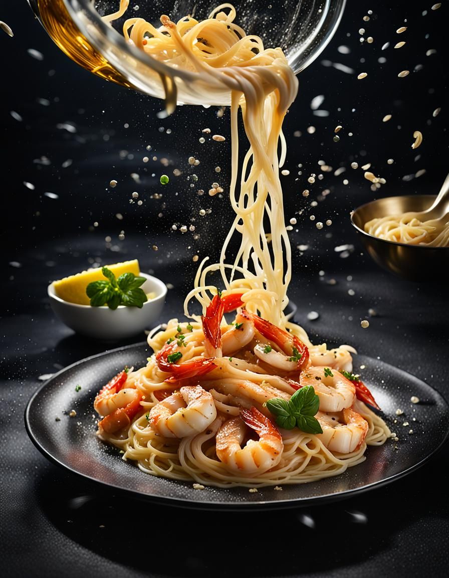 Special Seafood Aglio Oglio 2