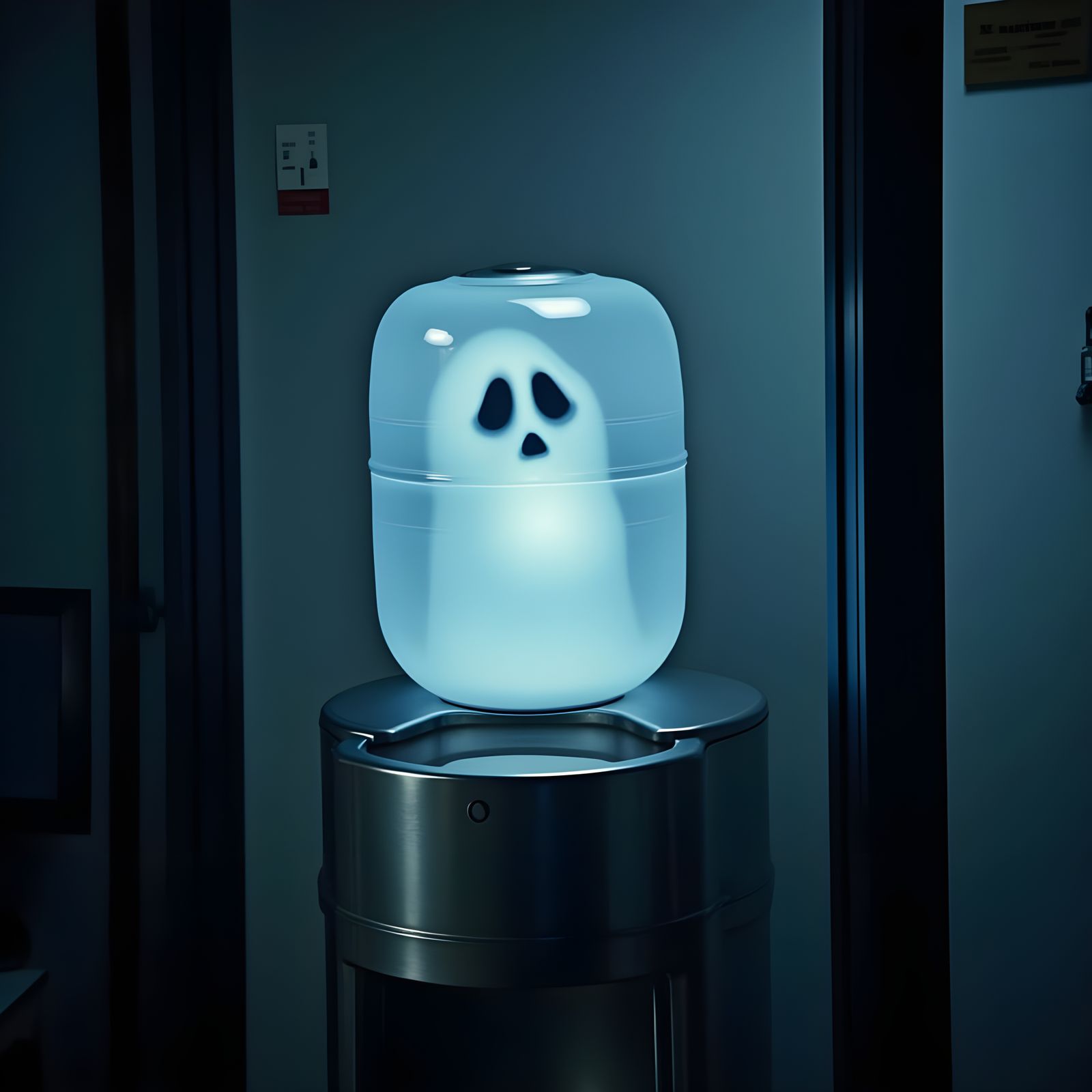 The ghost in the water cooler