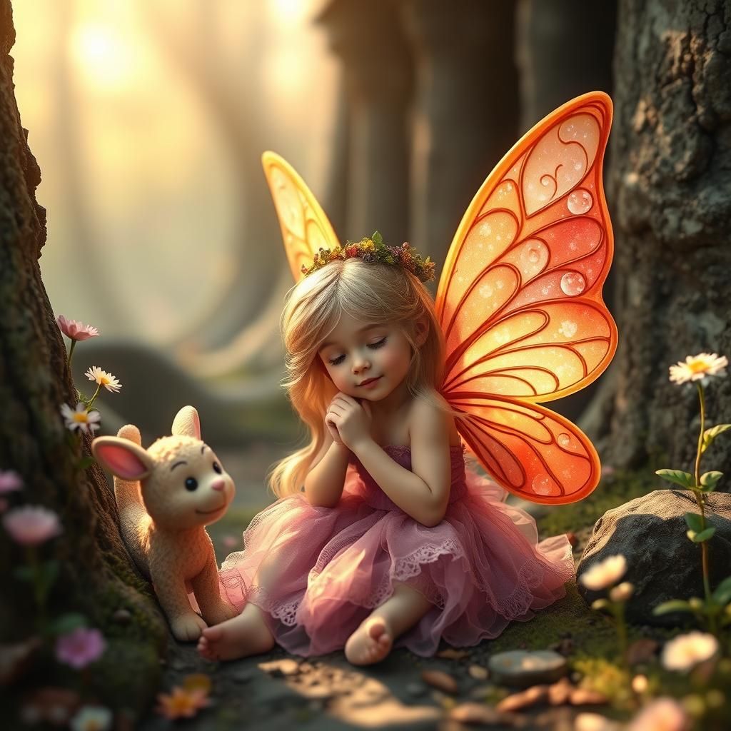 Whimsical Fairy Family in a Secure Haven