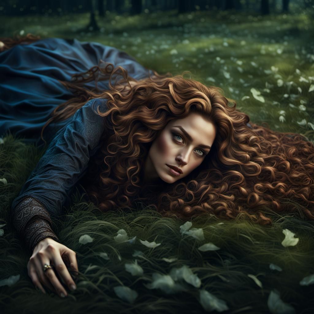 Victorian Fantasy Maiden in Whimsical London