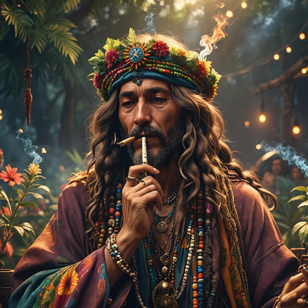 Neoclassical Hippie in a Maximalist Atmosphere