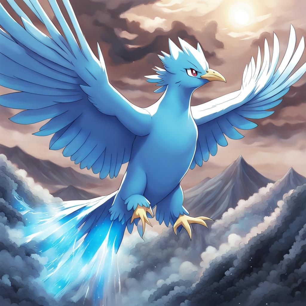 Majestic Pokémon Arcturus in Anime Style