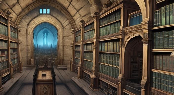 Necropolis Arcane Library