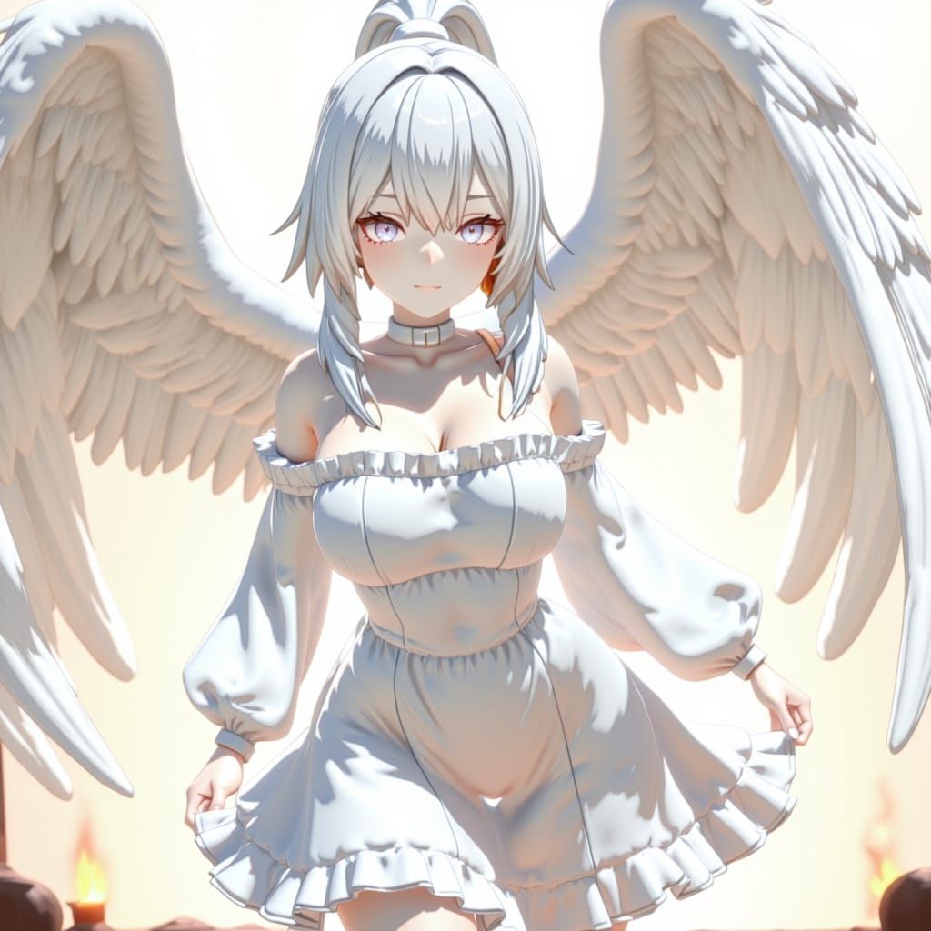 White Winged Girl
