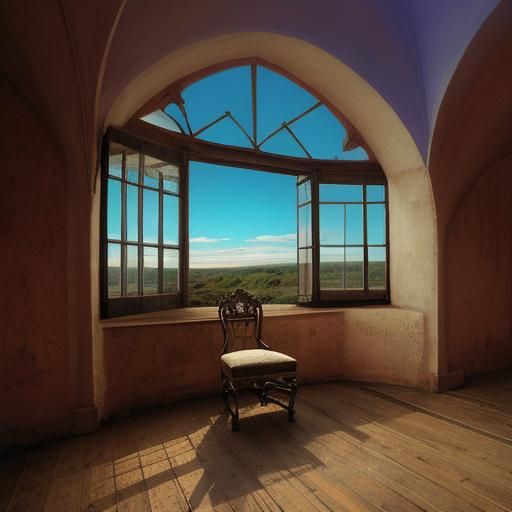 Renaissance Masterpiece in Vibrant Oil Paints