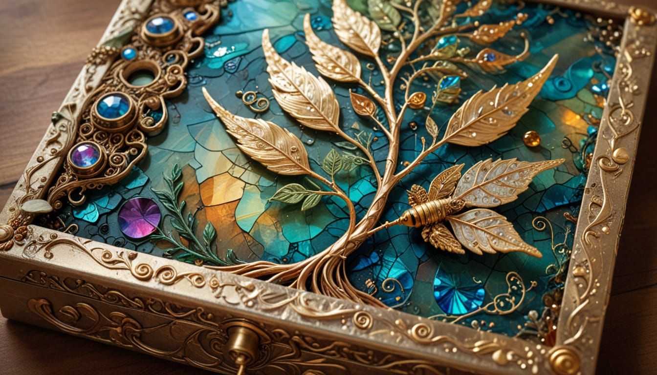 Plants in Hidden Places: Surreal Kaleidoscope Pirate