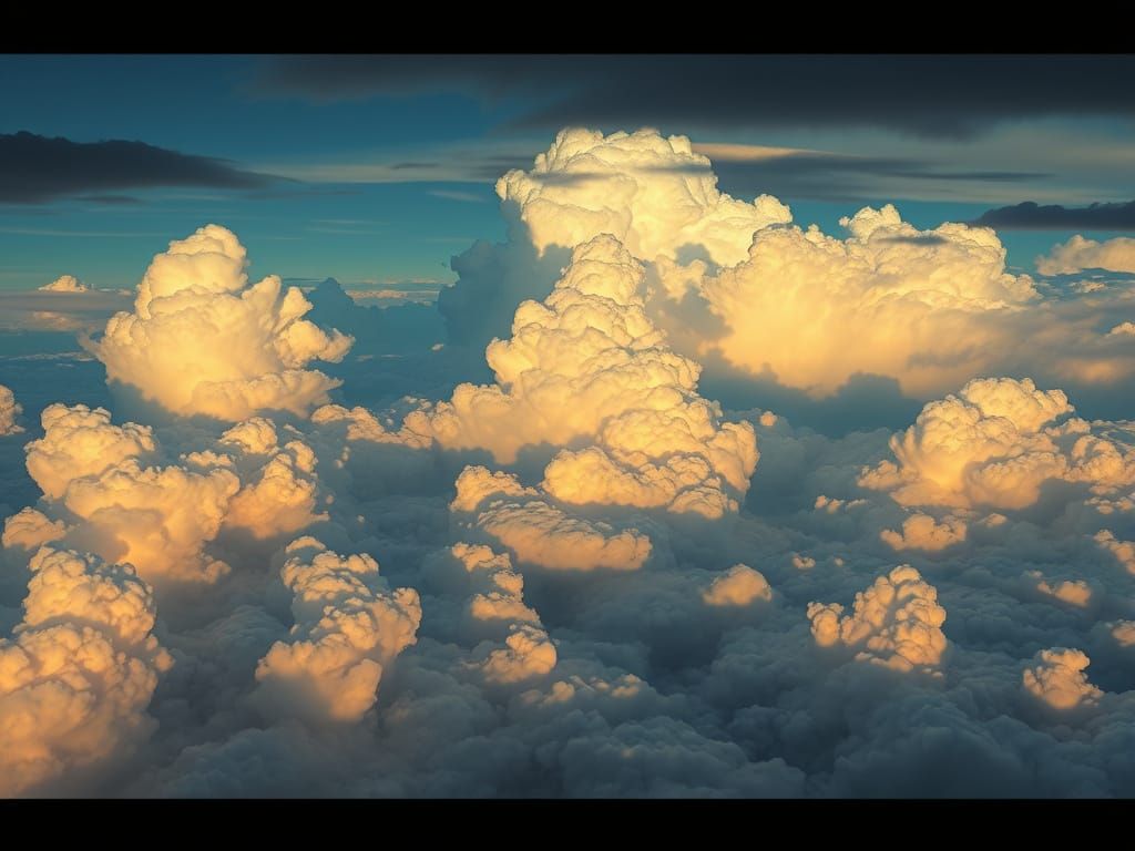 Epic Cinematic Sky with Dramatic Clouds