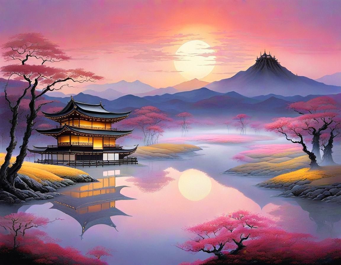 sunrise in Japan