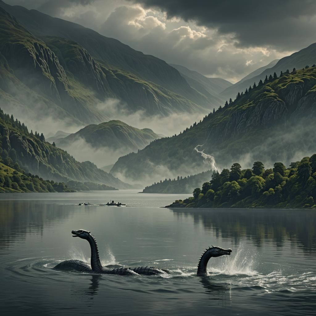 Mystic Loch Monster Rises from the Depths