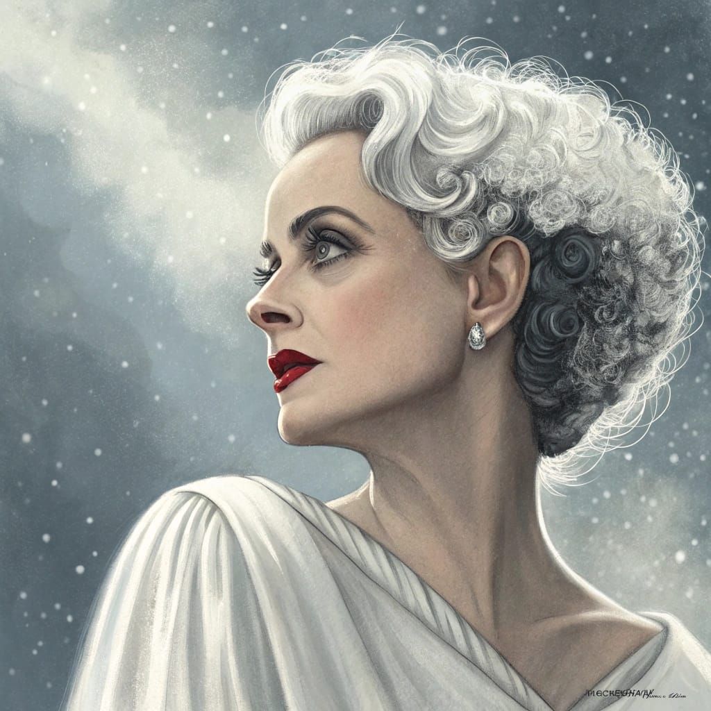 Portrait of Elsa Lanchester