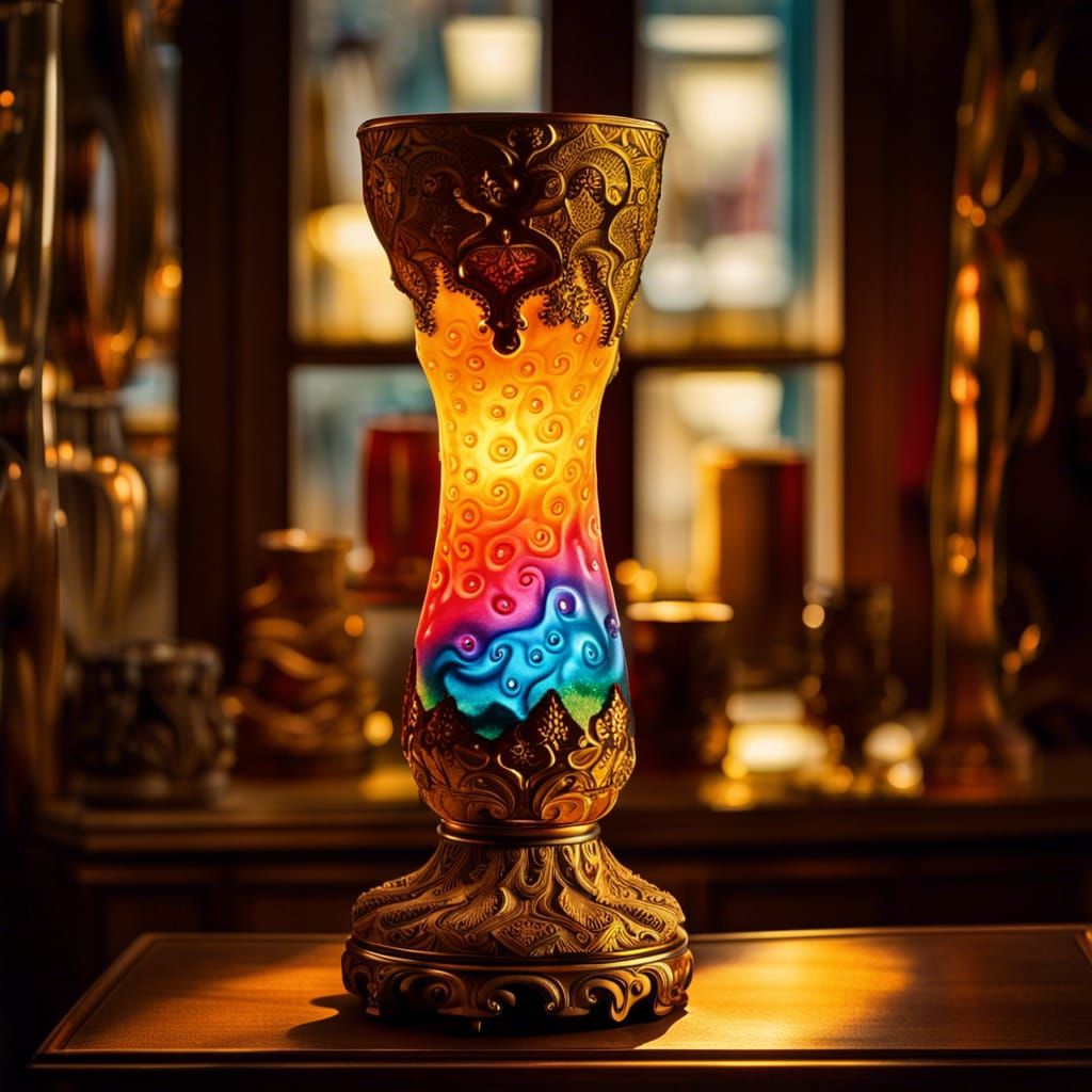Mesmerising lava lamp......