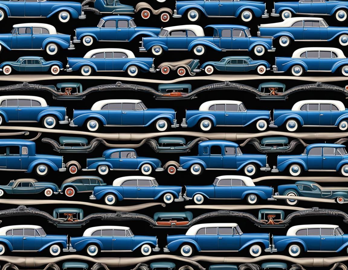 Distressed 1932 Chevrolet Pattern