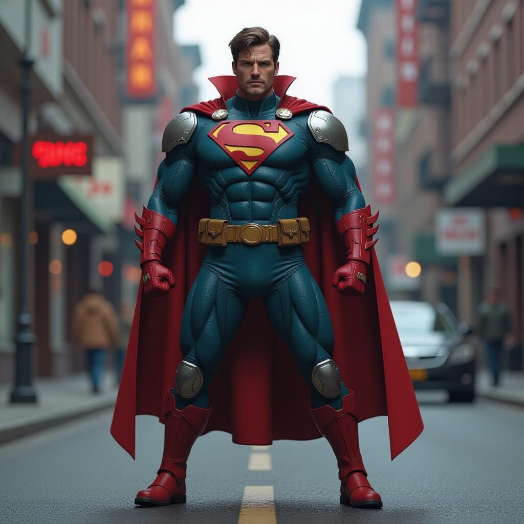 Roger the Unlikely Hero: A Hyperrealistic Portrait