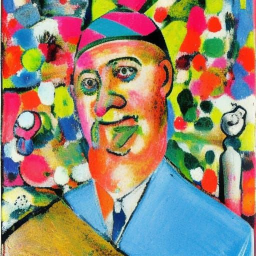 Vampire Lord in the Style of Otto Dix