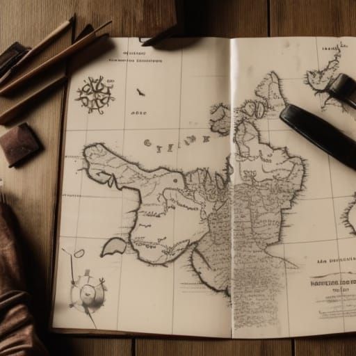 Medieval Map Unfolds