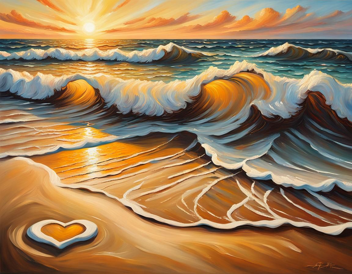 Sensual Beachside Ode to Love in Warm Golden Light