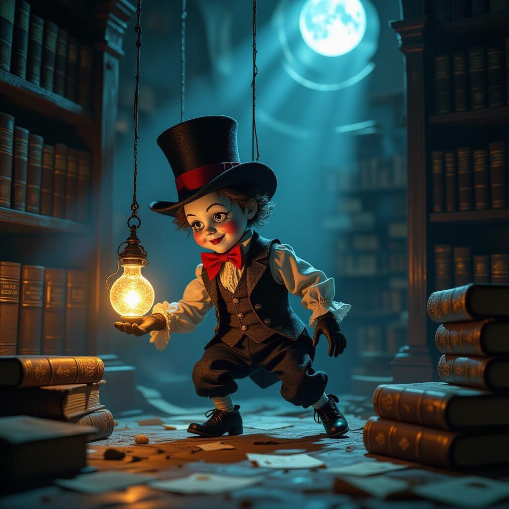 Mischievous Victorian Marionette Steals Glowing Artifact in ...