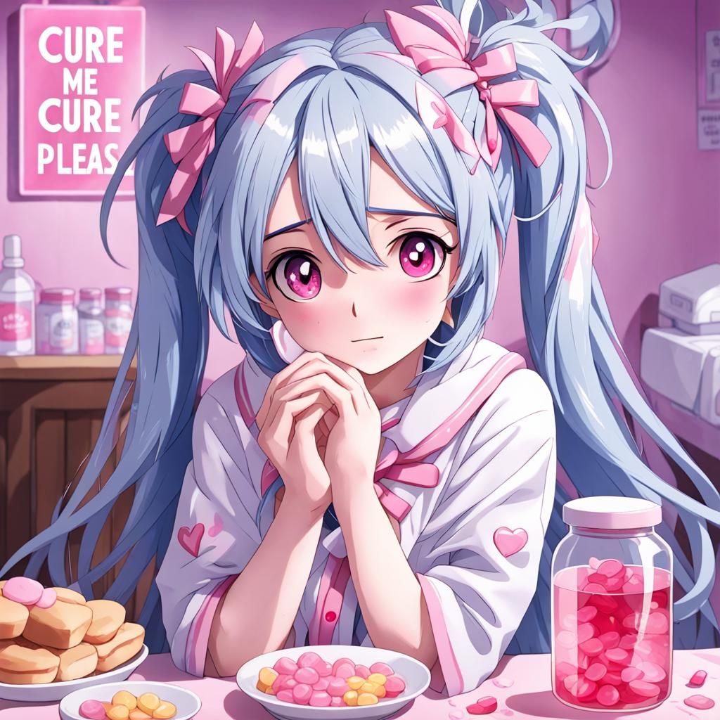 A Pleading Figure in a Dark, Mysterious Environment