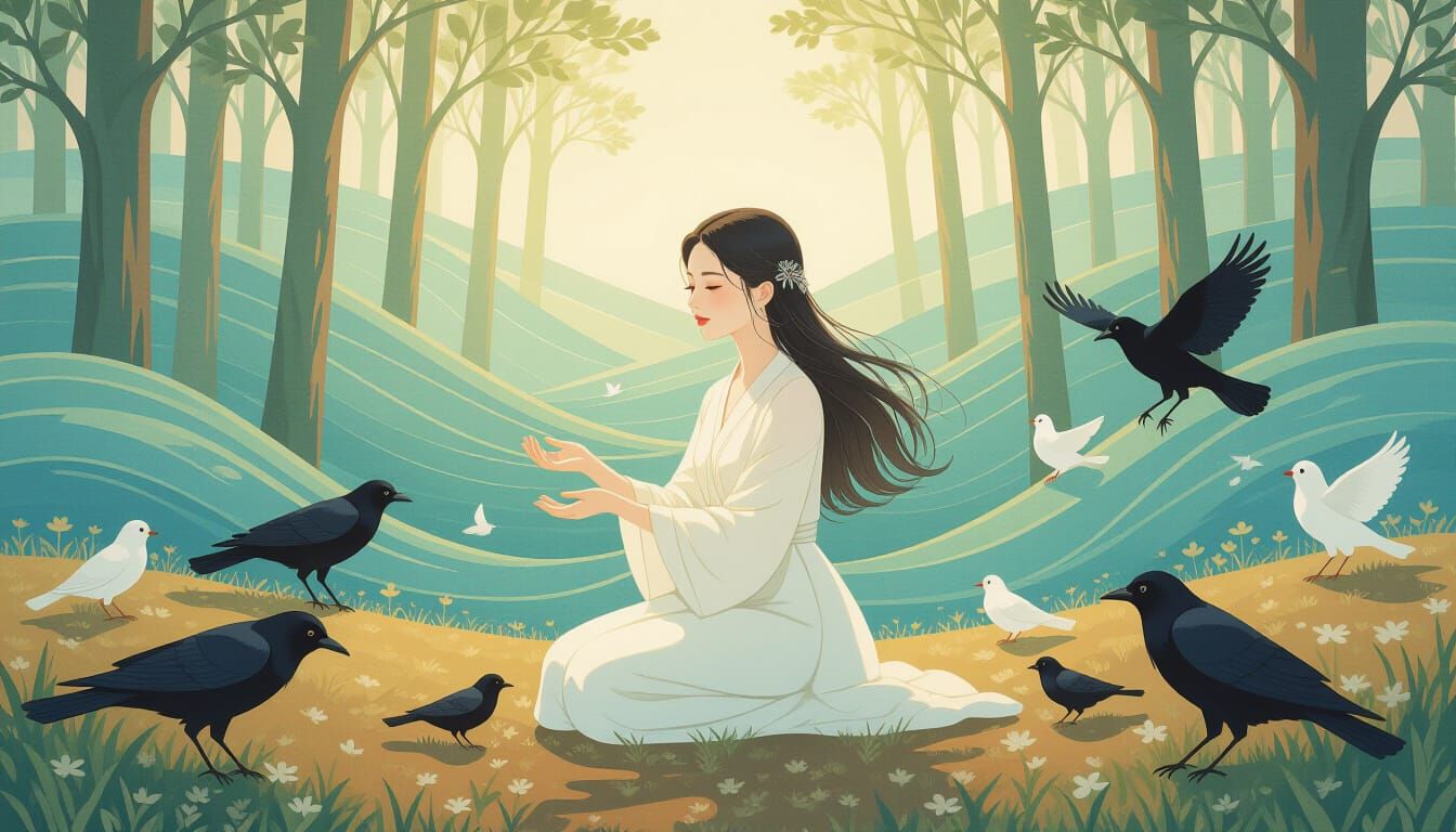 Dreamlike Landscape Inspired by Mulgil Kim