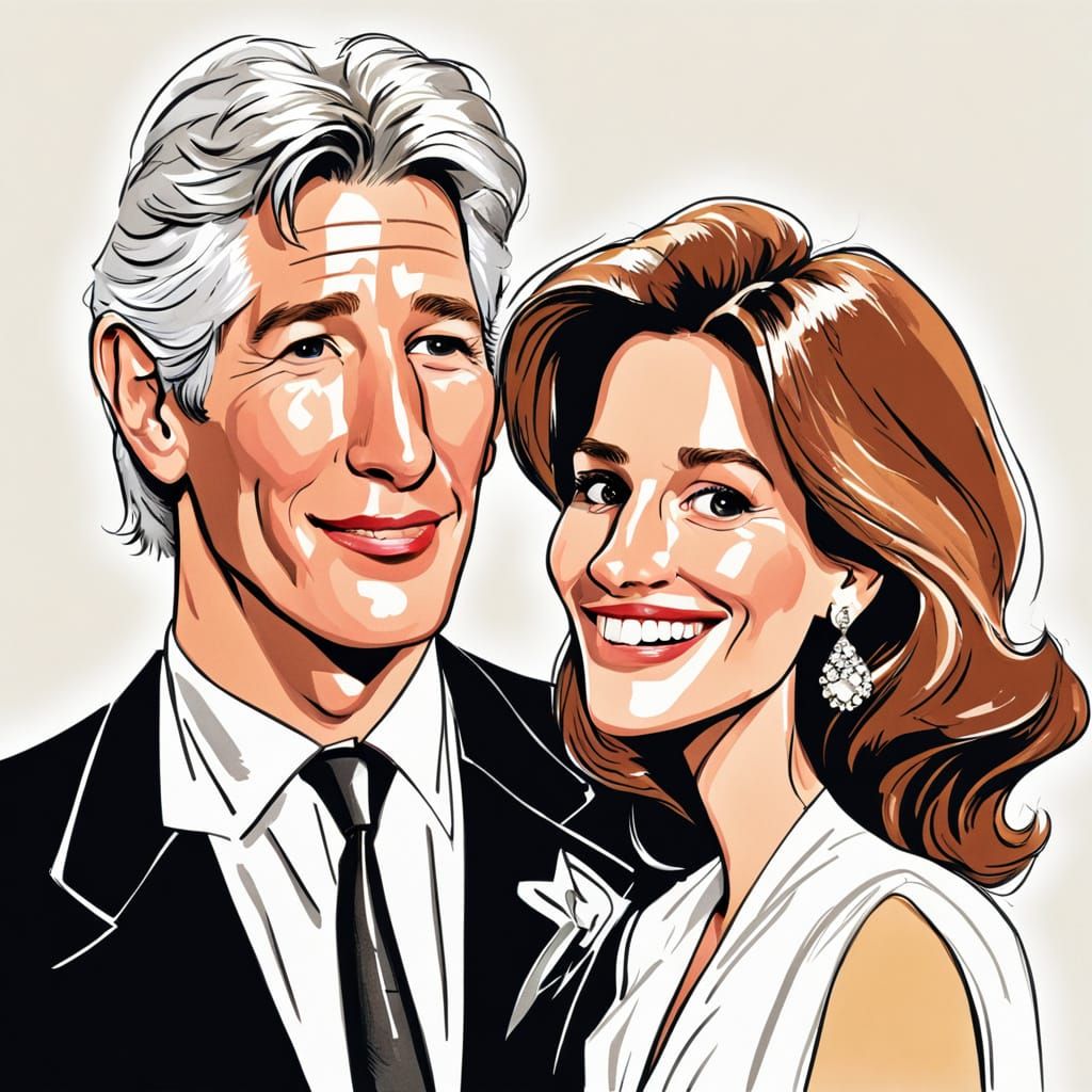 Cartoon version of the film Pretty Woman