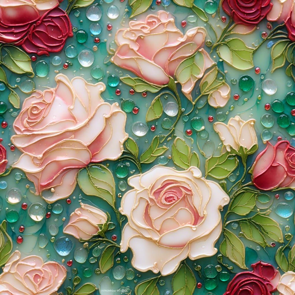 Surreal Princess in Enchanted Garden