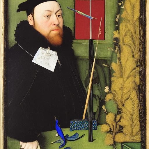 Lancer in a Street Scene on Penny Lane