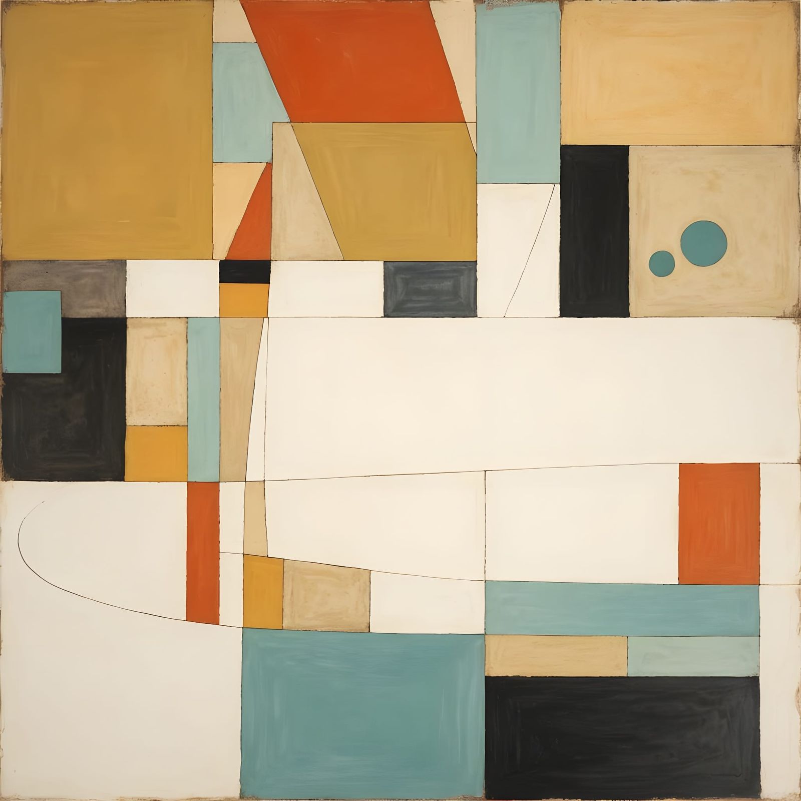 Minimalist Landscape Design in Geometric Abstraction