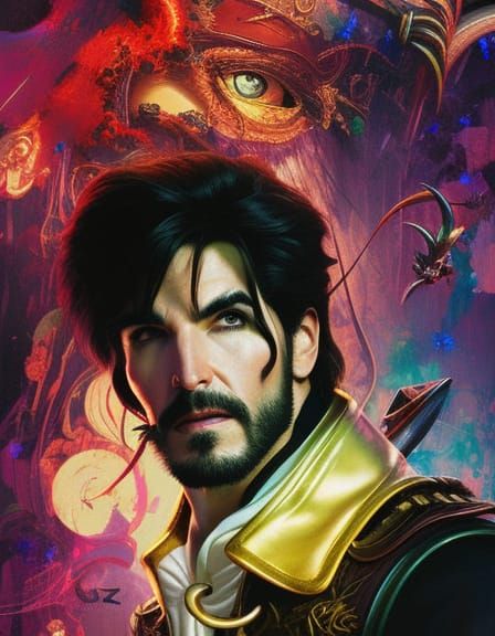 Captain Hook in a State of Panic