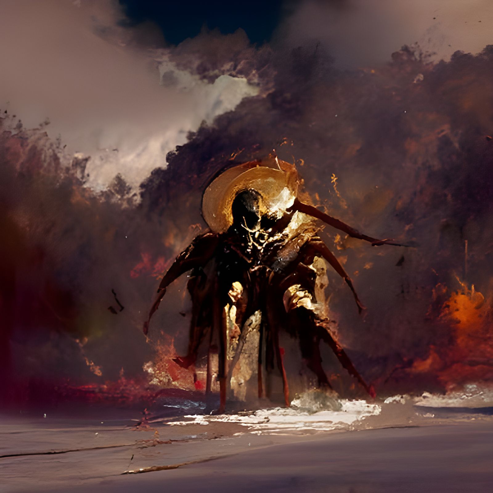 Surreal Dark Realm Reveals Apocalyptic Future in Sinister St...