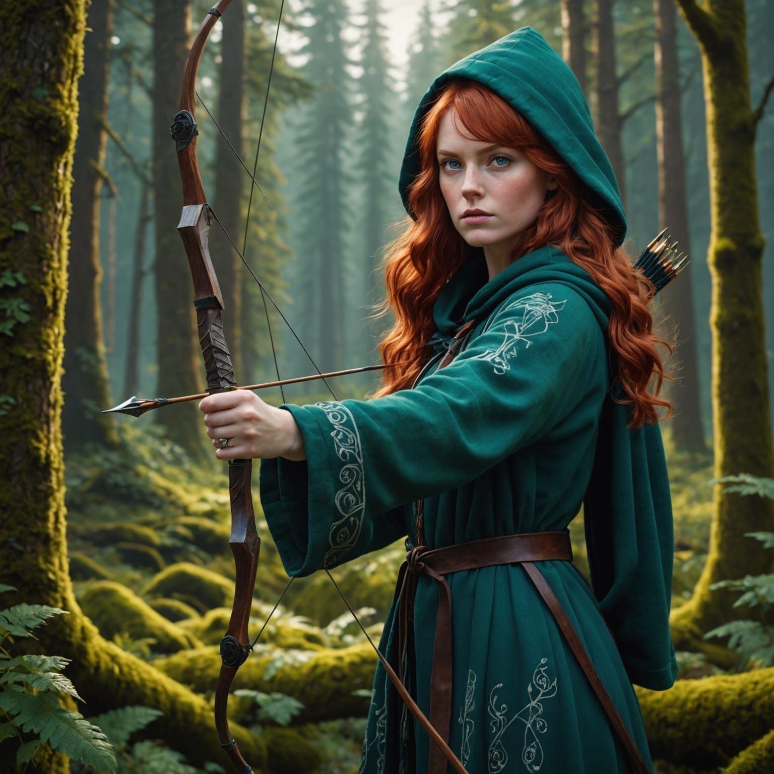 Guardian Of Enchanted Woodlands