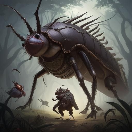 Steampunk Fantasy Adventure: Cockroach Overlord Defeated