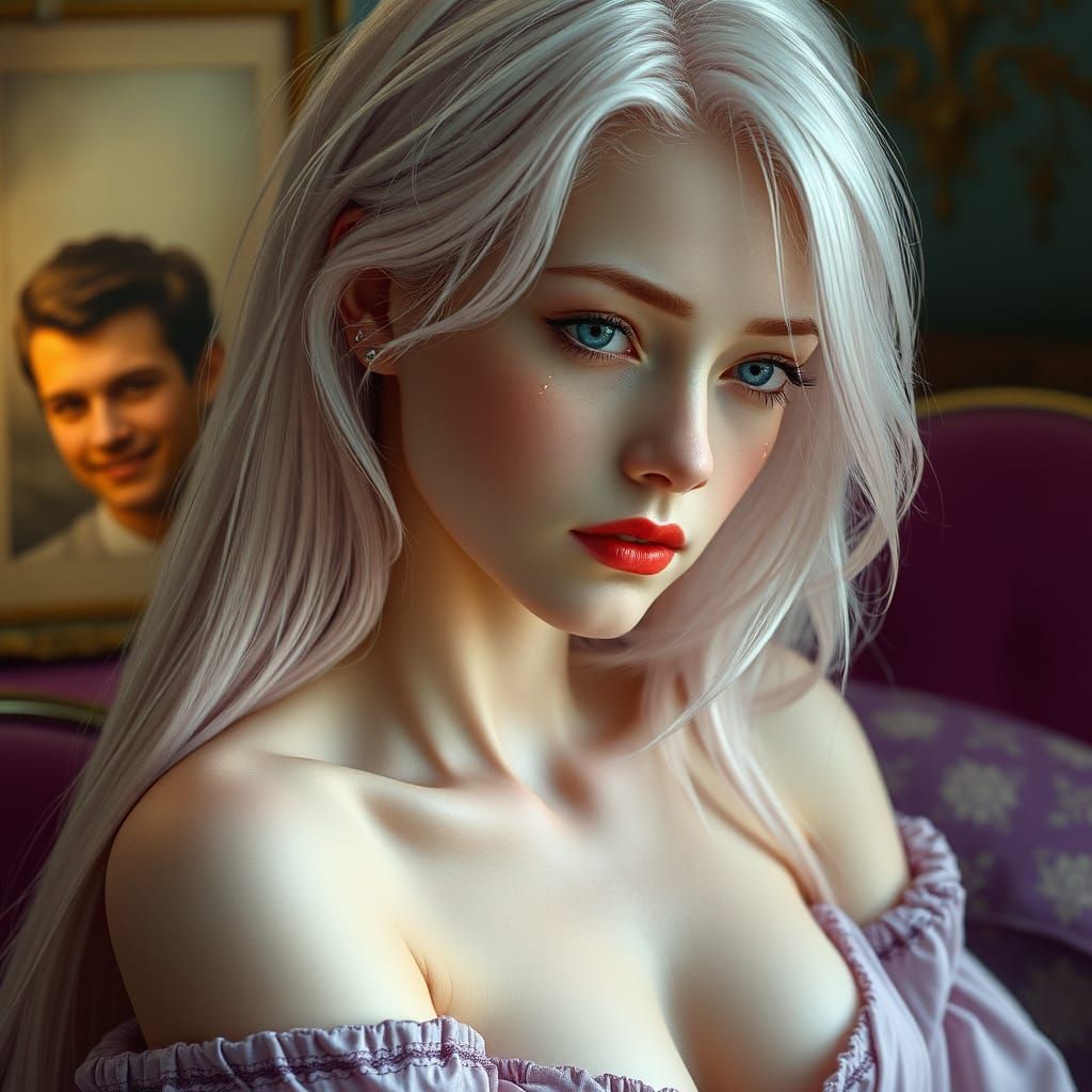 Ethereal Beauty in Melancholy