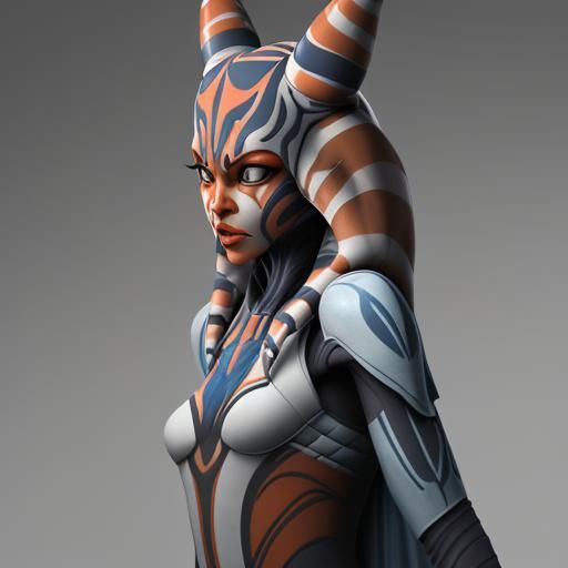 Ahsoka as a Haunting Xenomorph Creature